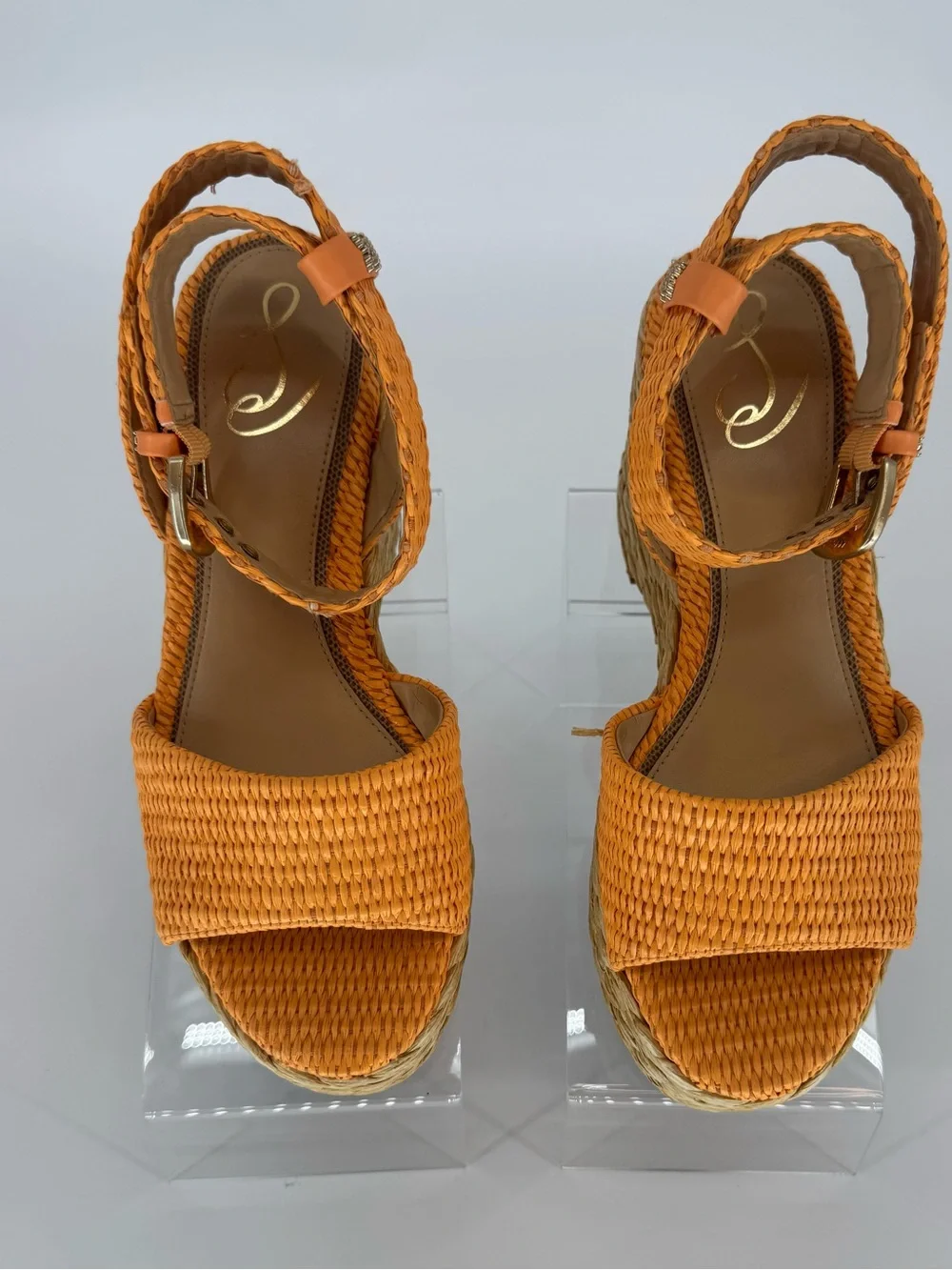 Sam Edelman woven orange
